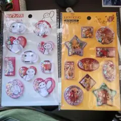 ウォーターシール　セット　ベイマックス ライオンキング