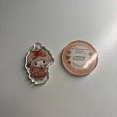 サンリオ　ピアノちゃん　アクリルキーホルダー　アクスタ