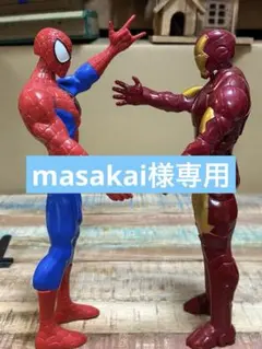 専用です。スパイダーマン アイアンマン フィギュアセットのサムネイル
