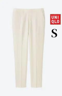 UNIQLO ユニクロ スマートスタイル アンクルパンツ ストライプ カジュアル