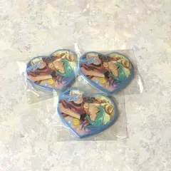 アンスタ　深海 奏汰 Kanata Shinkai ハート型缶バッチ3個セット