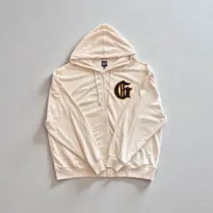 ヴィンテージソフト GAPロゴ ジップアップパーカー　XL