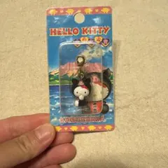 ハローキティ ストラップ 6個セット日光、栃木県 日焼けキティ ラバーストラップ チャーム ハローキティ 全6種