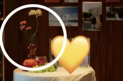 造花 花瓶3つ 花びら など ウェルカムスペース セット