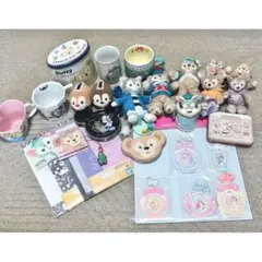 ディズニー ダッフィー シェリーメイ ジェラトーニ スーベニア ぬい まとめ売り