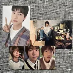 jin happy トレカ　フォト　BTS ジン