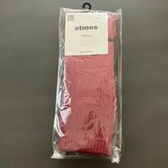 新品　atmos ソックス 25-27cm レッド　赤　メンズ　アトモス