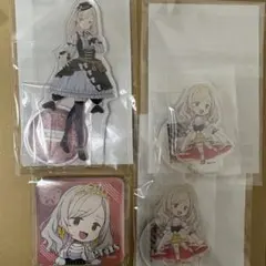 蓮ノ空 セガラッキーくじ セラス アクリルスタンド 缶バッジ セット