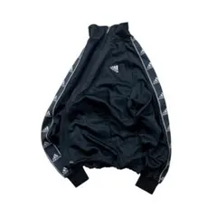 00s adidas トラックジャケット 黒 archive y2k tech