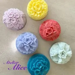 値下‼️ソープカービング　レリーフ彫り６個セット