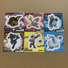 ポケモンスナック　シール　6枚セット