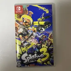 スプラトゥーン3 ソフト　（ケース付き）