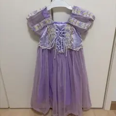 ラプンツェル　ドレス サイズ90 100 オーガンジー