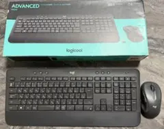 【美品】Logicool MK545 キーボード マウス セット ワイヤレス