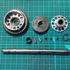 無限精機 MRX用　2スピードギヤセット 1/8エンジンRCカー用中古品のサムネイル