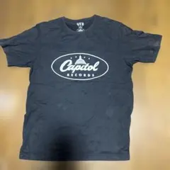Capitol Records Tシャツ Mサイズ ダーク　ユニクロ