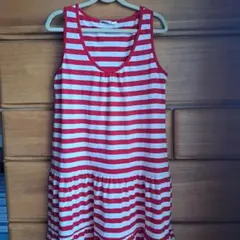 ノースリーブロングワンピ