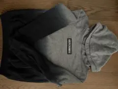 ABERCROMBIE Kids パーカー グレー/ブラック　サイズ9/10