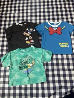 ディズニー Tシャツ 3枚セット ベビー服　ドナルド