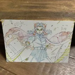鬼滅の刃 無限列車 原画ポストカード　煉獄