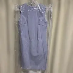 M-PREMIER ノースリーブひざ丈ワンピース 36