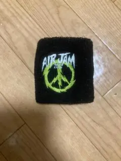 AIR JAM 2012 リストバンド 黒