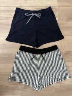 ユニクロ エアリズム パイルルームショートパンツ 2枚セット L