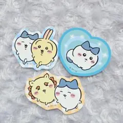 ハチワレ ちいかわ ダイカットステッカー5 3枚セット