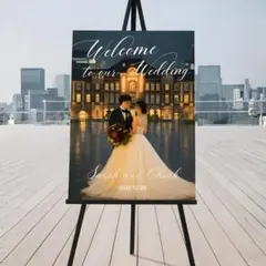 写真入り ウェルカムボード オーダーメイド 結婚式 披露宴 ウェディング
