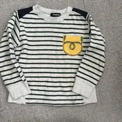 klädskap ストライプ 長袖カットソー 100