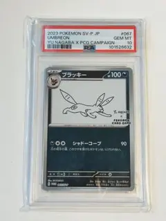 ブラッキー プロモーションカード HP100 nagaba 長場雄 ポケモンカード プロモ ブラッキー HP100 ポケモンカード