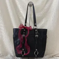 vintage coach leather shoulder bag