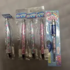 アマビエデザイン ボールペン シャーペン4本セット