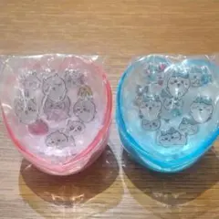 ちいかわ ハチワレ PUKU CHURU ぷくちゅるシール ハートケース 2個