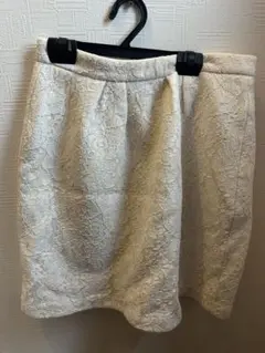 MISCH MASCH アイボリー レースタイトスカート M