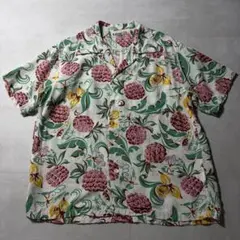 極美品 サンサーフ アロハシャツ ビームス別注 オープンカラー