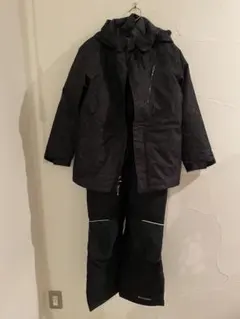 Columbia 子ども用スキーウェア ブラック 140
