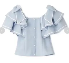 SNIDEL スナイデル スクエアスリーブブラウス 試着のみ