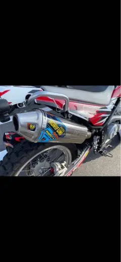 セロー、トリッカーノリフミマフラー（ステンレス） セロー250 トリッカー ノリフミマフラー ROCKET4 ステンレス - メルカリ