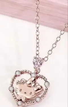 ハローキティ ハート型ネックレス
