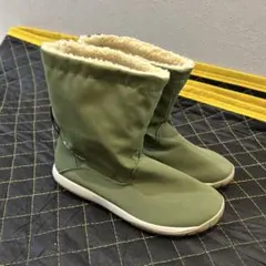 Columbia 防水ファーライニングブーツ オリーブグリーン