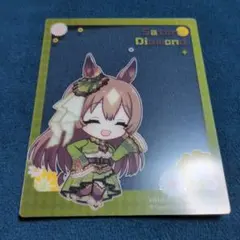 ウマ娘 上海コラボカフェ サトノダイヤモンド 特典 クリアカード 色紙