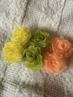 髪飾り 花 ヘアピン ヘアクリップ 6個セット 卒業式 入学式