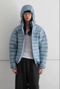 m*y様 SanSanGear 25FW サンサンギアダウンgray サイズ3 SAN SAN GEAR] SHADE PUFFER JACKET [CHARCOAL] 正規品 韓国ブランド