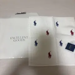 【新品未使用】POLO ラルフローレン　ハンカチ タオルハンカチのサムネイル