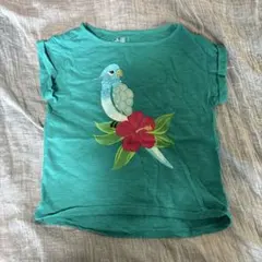 未使用　babyGap 鳥と花プリント Tシャツ 100cmのサムネイル