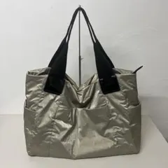 ear PAPILLONNER 樹脂パーツトートバッグLサイズ シルバー2way