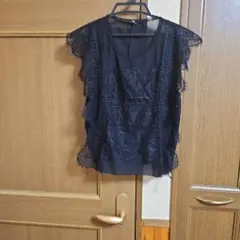 ZARA TRAFALUC ブラックノースリーブチュニック