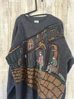 古着　ビンテージ　ニット　セーター