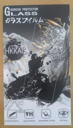 HIKKAIS iPhone11ProMax ガラスフィルム 9H